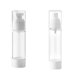 Вакуумная бутылка без воздуха, 50 мл, насос, спрей, бутылка для лосьона, косметическая упаковка