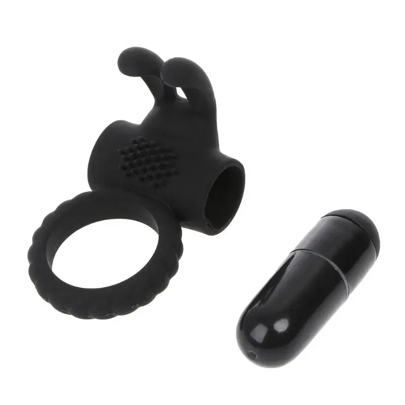 1 шт. вибрирующее кольцо для пениса кольца вибратор водонепроницаемый кролик