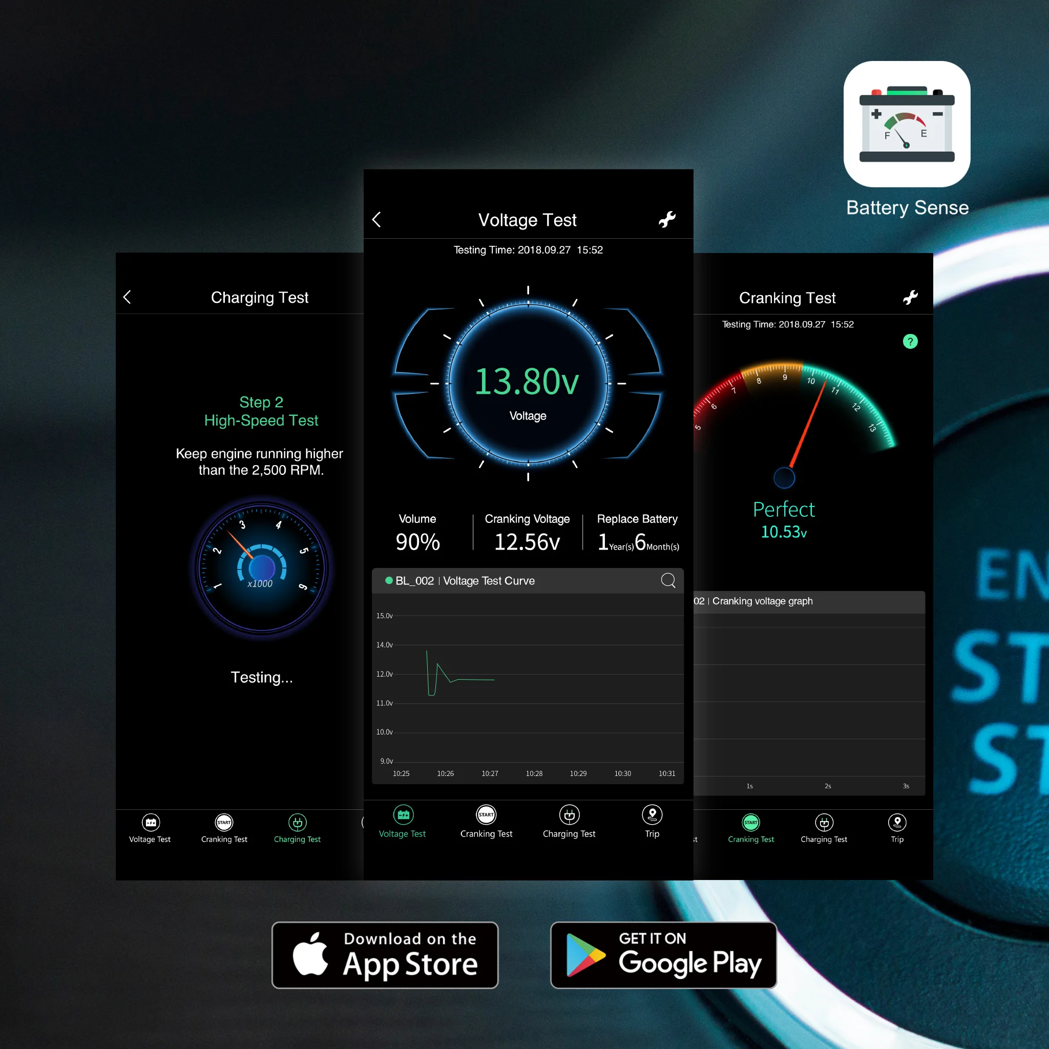 2020 автомобиля 12V Батарея монитор тестер Bluetooth для Беспроводной авто