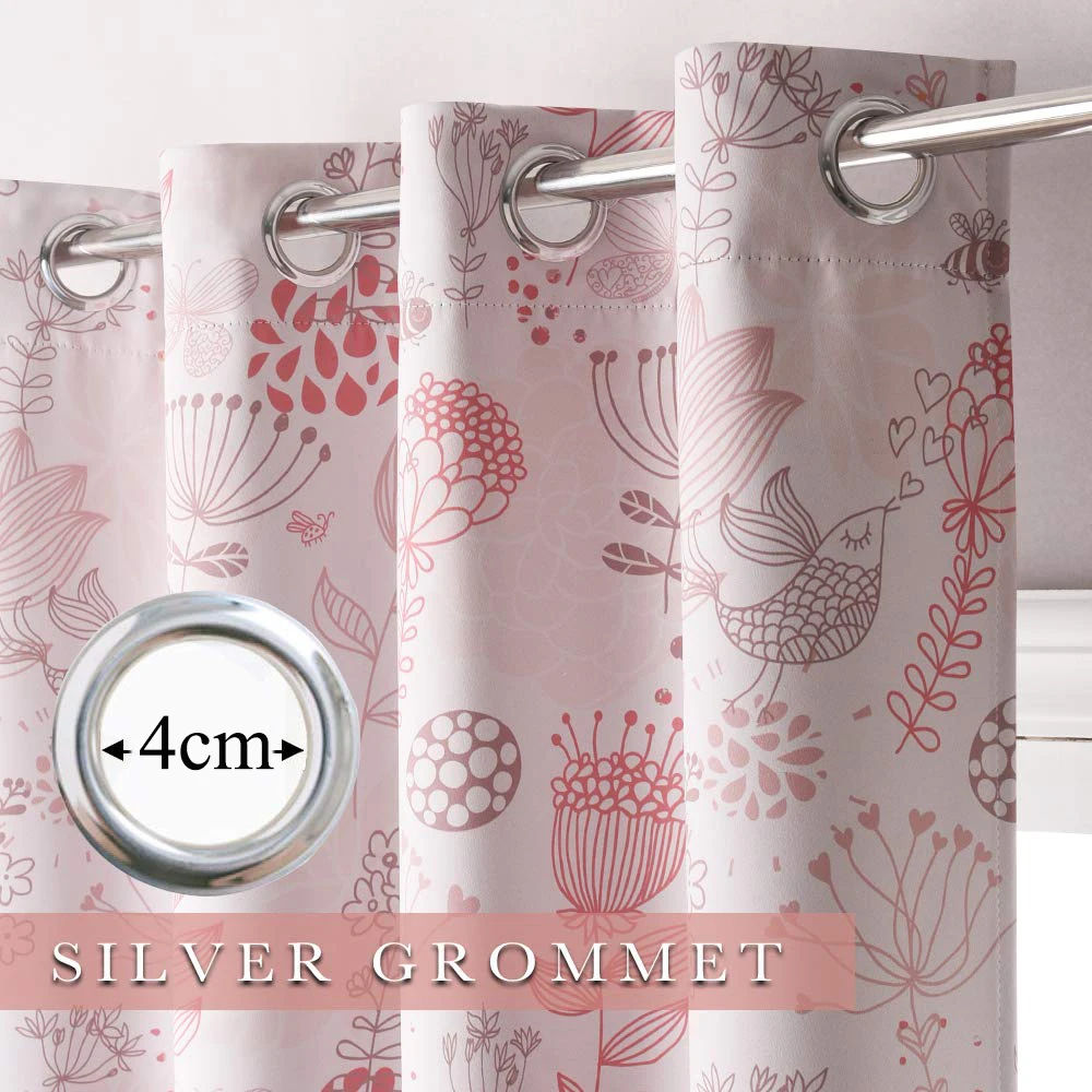 Занавески nictown с цветочным принтом винтажные ботанические шторы для окон в