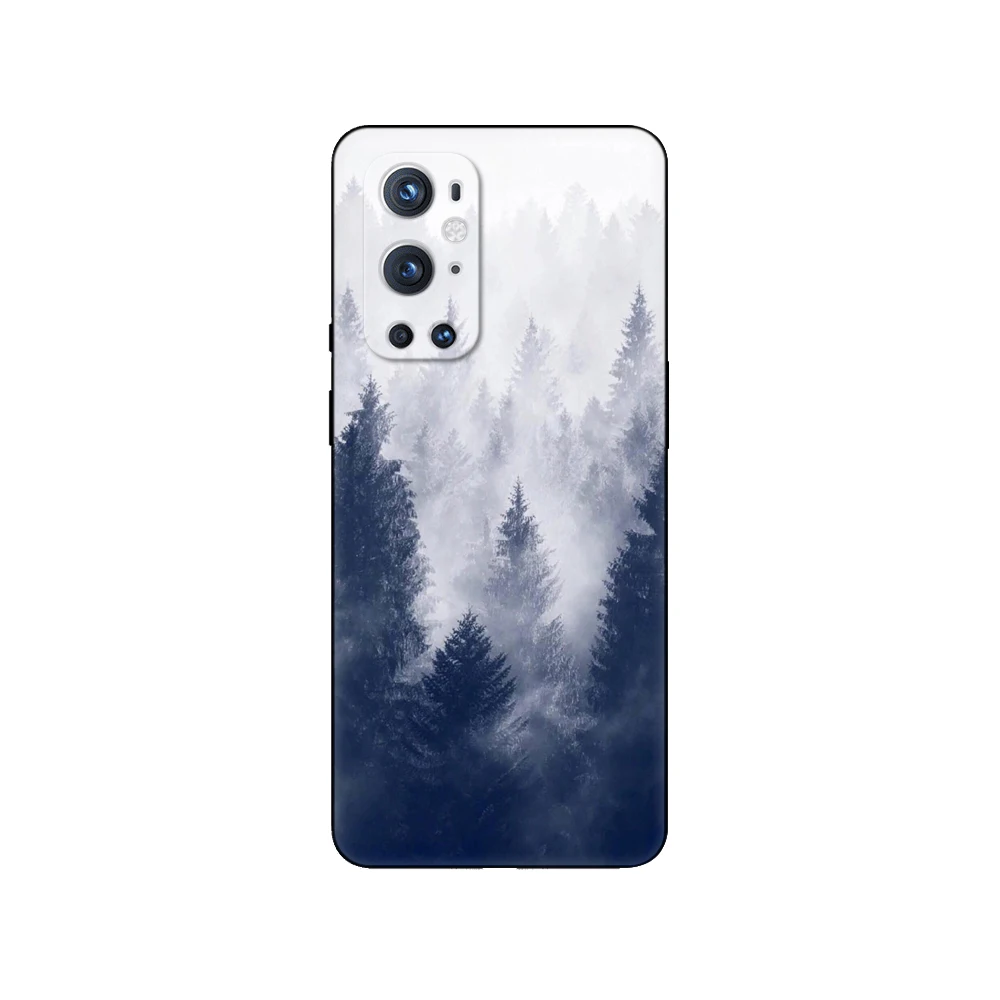 for oneplus 9 case for oneplus 9 pro case for oneplus 9r case silicon phone back cover one plus 9 euna r 9pro 5g black tpu case free global shipping