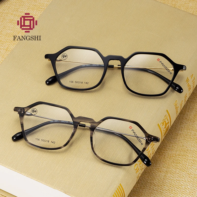 Acetate Glasses Frame Men Women Optical Eyeglasses Retro Clear Square Prescription Eyewear Frames #156 | Аксессуары для одежды