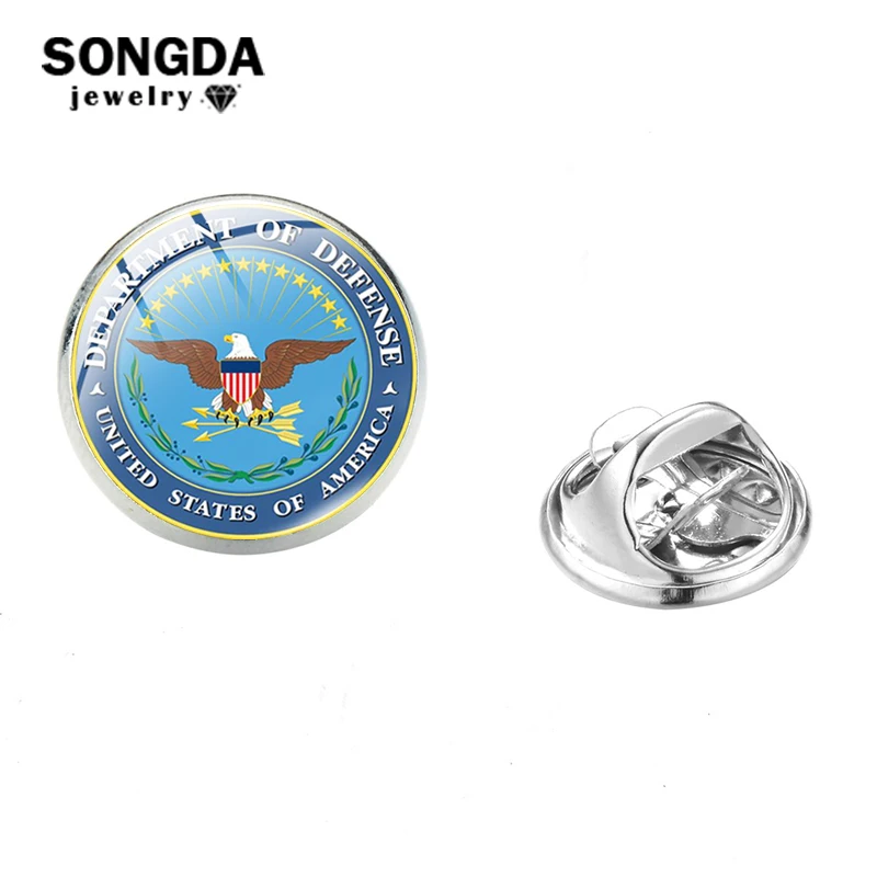 Мужские ювелирные украшения SONGDA из США и Америки значок на воротник булавке