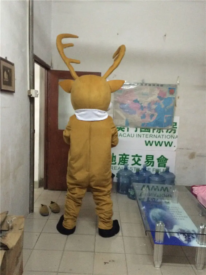 Спортивный Талисман Олень костюмы для костюмированной вечеринки вечерние