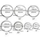 Тяжелый алюминиевый вращающийся подшипник, поворотный стол с закаленным покрытием, круглая поворотная пластина, Размер 7, для украшения тортов, обслуживания