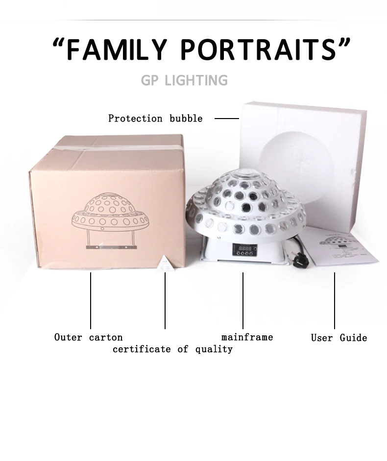 Светодиодный + лазерный диско-шар в виде грибов светильник rgb проектор dmx с