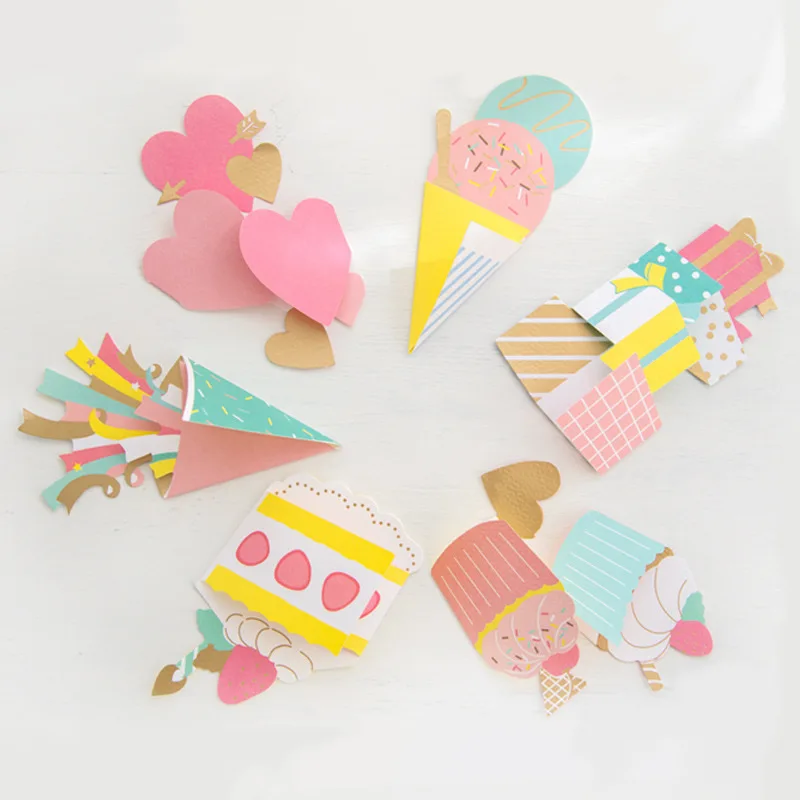 

100 шт., Необычные поздравительные открытки на день рождения для друзей, девочек, детей, поздравительные открытки на день рождения, открытки, подарки