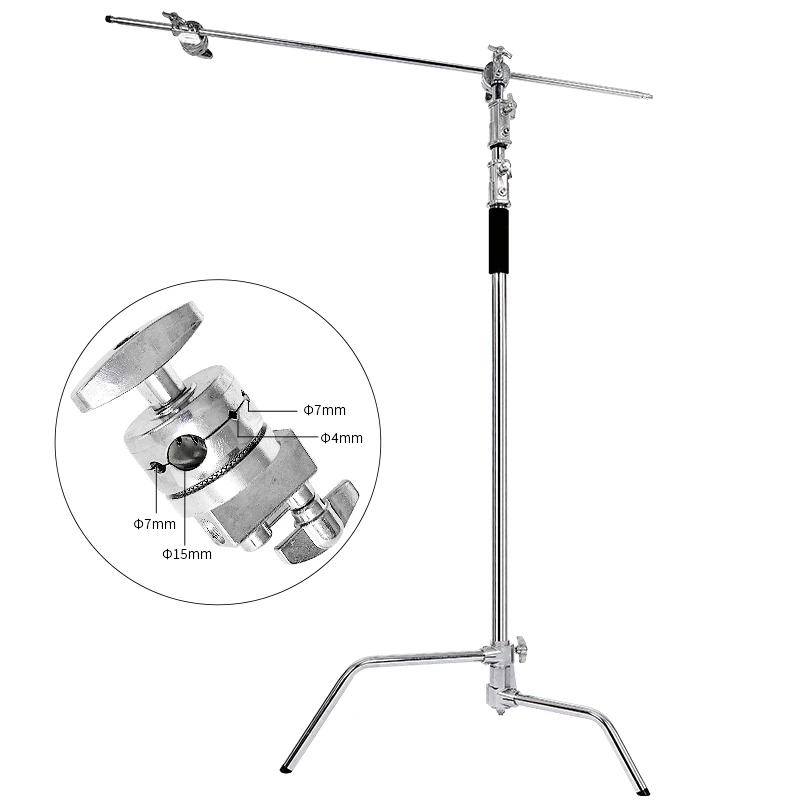 Профессиональная многофункциональная стойка для студийной фотосъемки с тяжелым