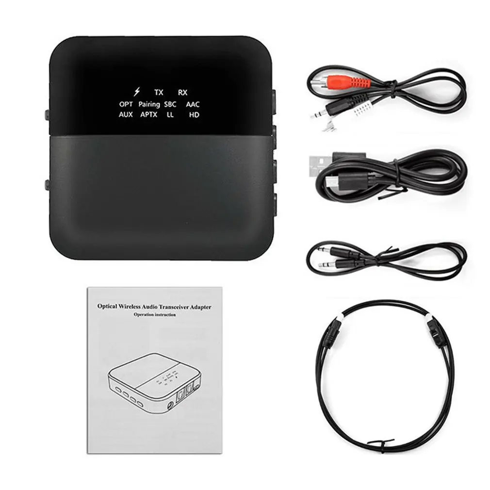 

SONRU Bluetooth 5.0 Audio Adapter Bluetooth Transmitter Receiver for TV Laptop Stereo System Wireless Adapter