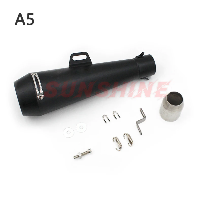 Универсальный глушитель для выхлопных газов мотоцикла Модифицированная труба