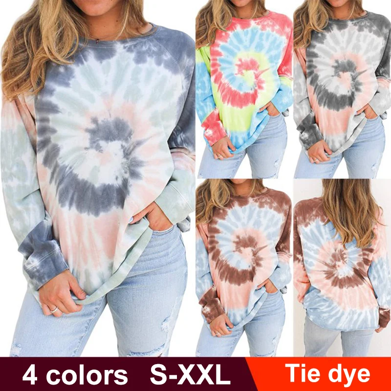 

Женский свитшот с длинным рукавом и круглым вырезом, Ty66