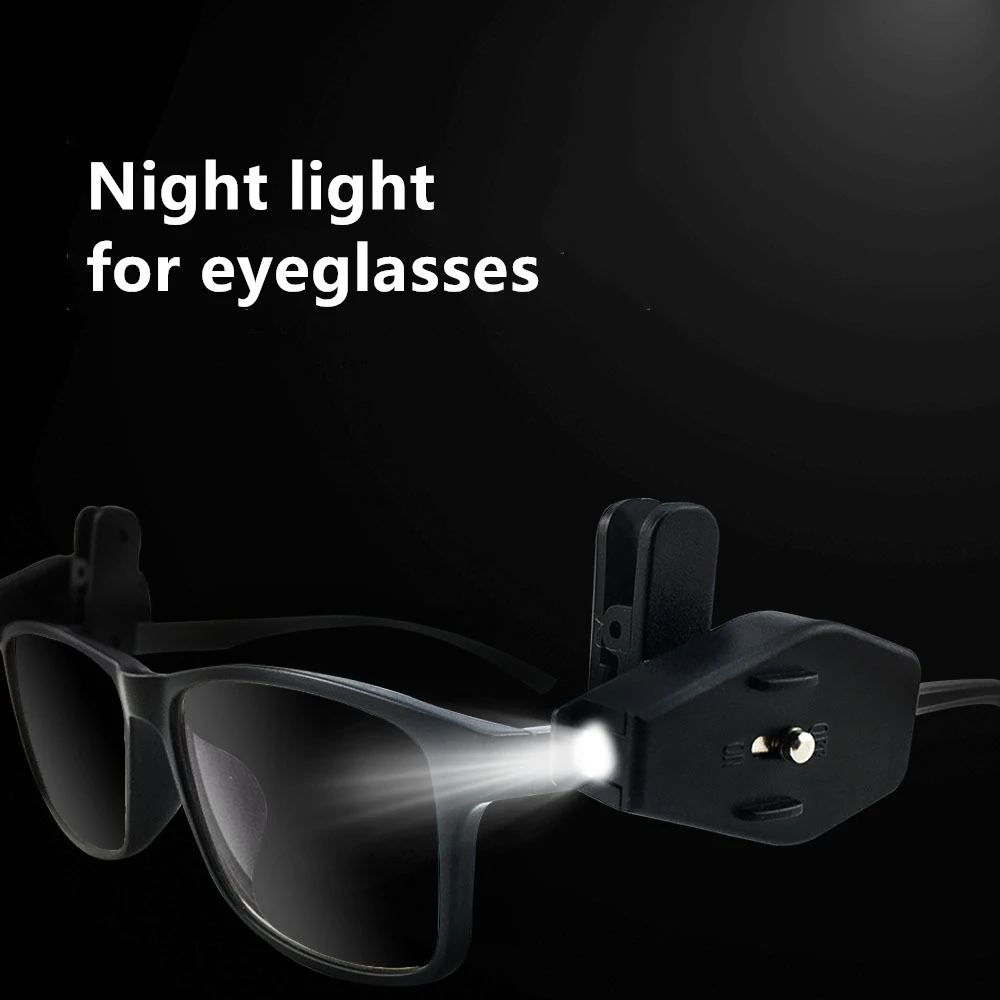 Гибкая лампа для чтения книг 1/2 шт. ночник очков и инструментов мини светодиодный
