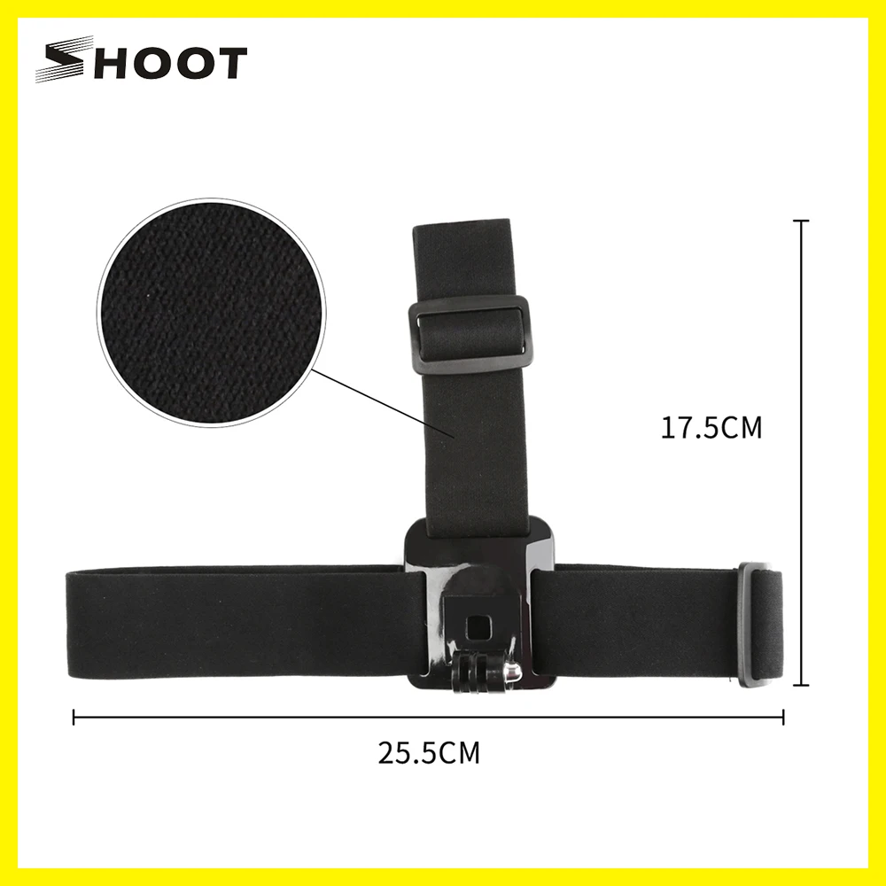 Эластичный регулируемый ремешок для головы ремень крепления ремня GoPro HD Hero