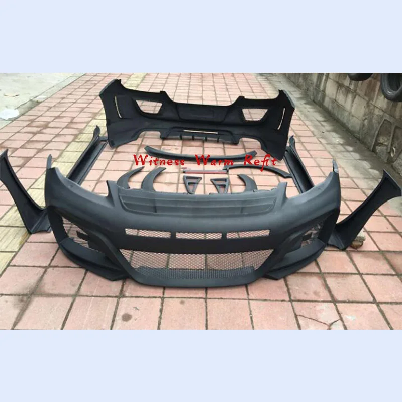 Комплект FRP для кузова автомобиля передний бампер задний боковая юбка спойлер