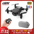 Мини Дрон LSRC, складной Квадрокоптер 4K 1080P HD с Wi-Fi, Fpv, воздушным давлением, поддержкой высоты, черный и серый цвета