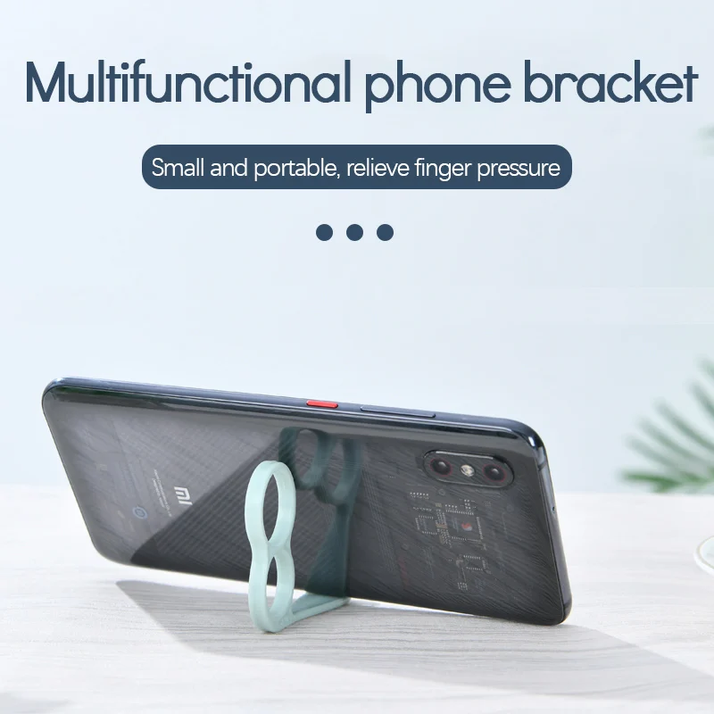 

Universal Multifunctional Mobile Phone Holder Creative Holder Mobile Phone Accessories Hand-held Artifact Simple And Flexible
