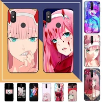 fhnblj zero two darling in the franxx anime phone case for redmi note 8 7 9 4 6 pro max t x 5a 3 10 lite pro