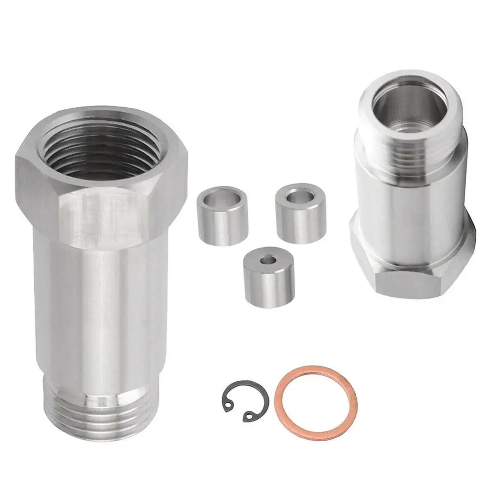 Адаптер кислородного датчика O2 с 3 фитингами расширитель изгиба на 90 градусов