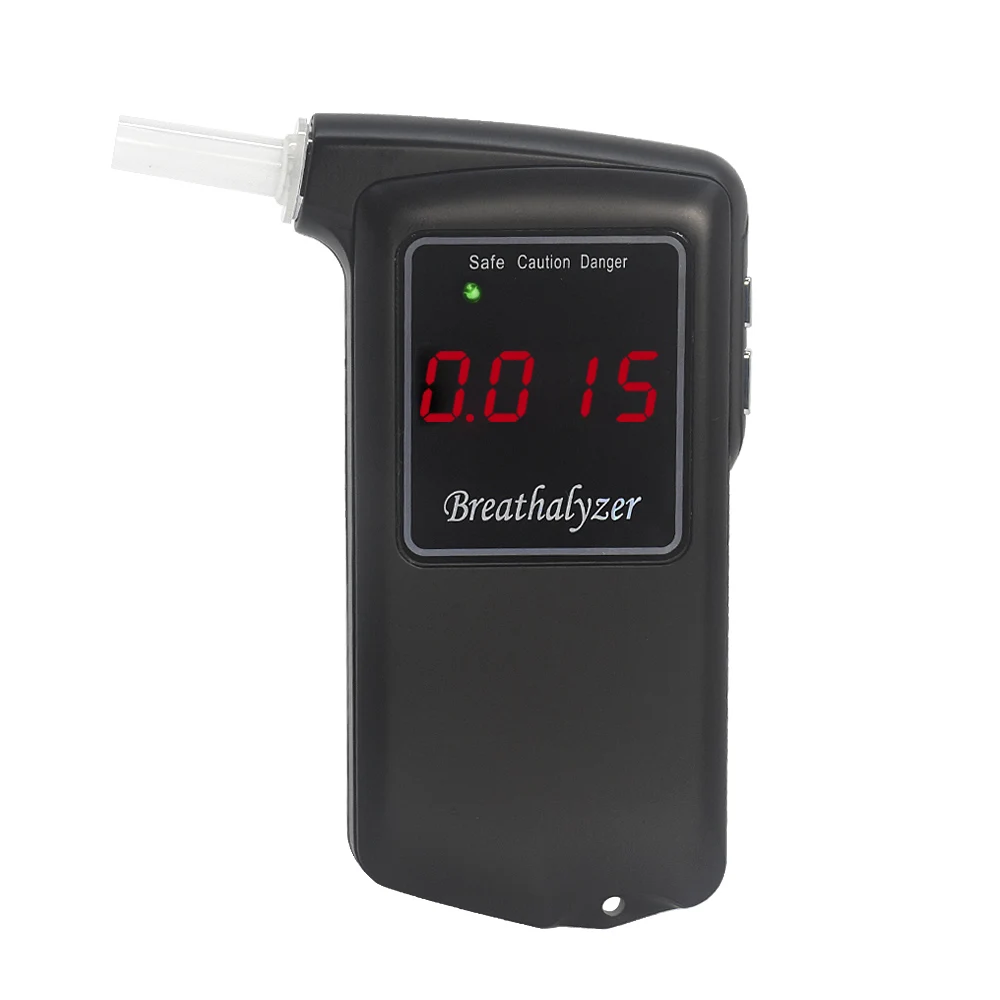 

2019 new Patent High Accuracy Prefessional Police Digital Breath Alcohol Tester Breathalyzer AT858S with Box Blister Packaging