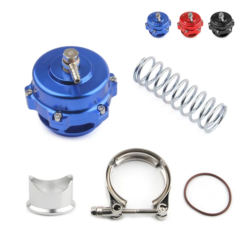 

High Quality Tial style 50mm Blow Off Valve CNC BOV Authentic with v-band Flange with logo or not logo