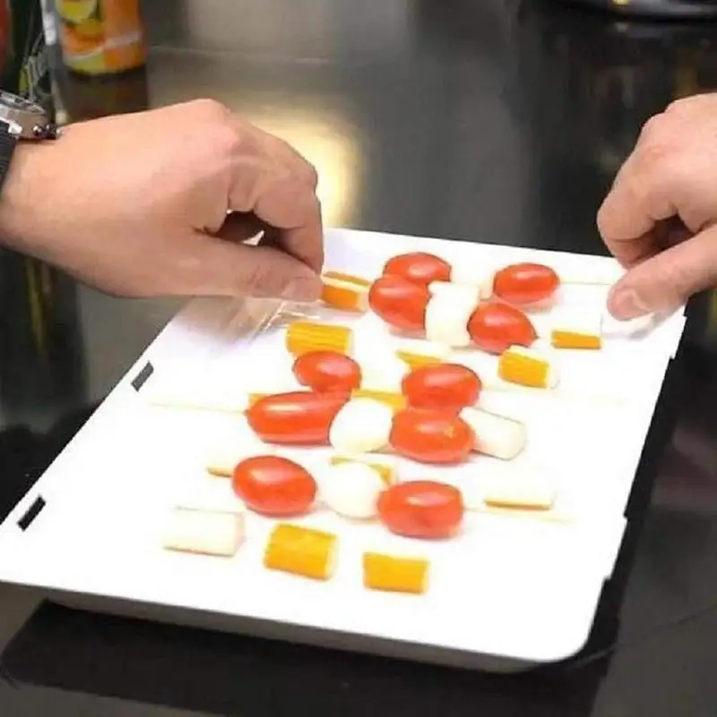 

Creative Food Preservation Tray Food Fresh Keeping Fresh Spacer Organizer Food Preservate Refrigerator Food Storage