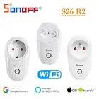 Смарт-розетка SONOFF S26 R2 с поддержкой Wi-Fi, 16 А
