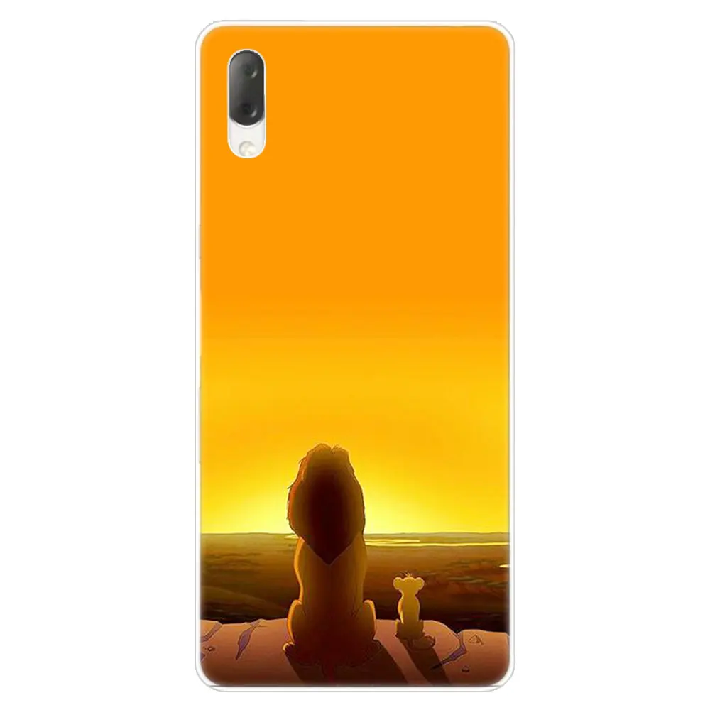 004 Король Лев жесткий чехол для Sony Xperia L1 L2 L3 X XA XA1 XA2 XA3 ультра 10 плюс E5 XZ XZ1 XZ2 компактный XZ3 XZ5 2 20 крышка - Цвет: 004