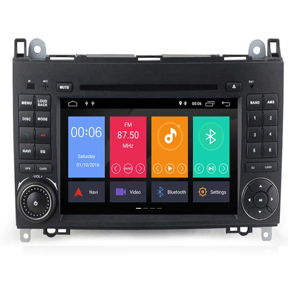 Бесплатная доставка Android 10 автомобильный dvd плеер радио GPS Navi для Mercedes Benz B200 A B