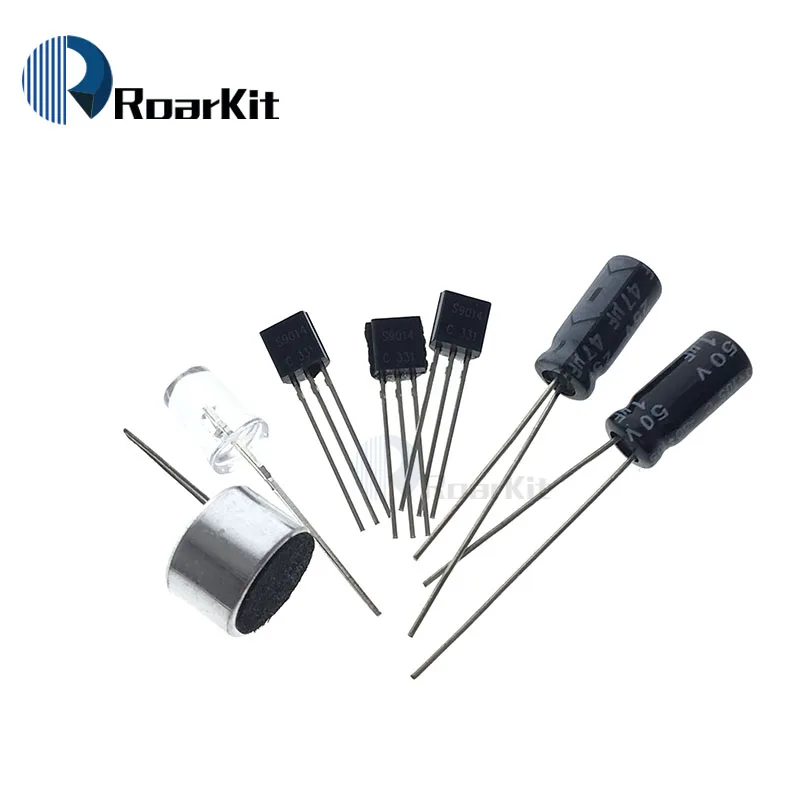 Электронный Забавный комплект с голосовым управлением лампа для мелодии