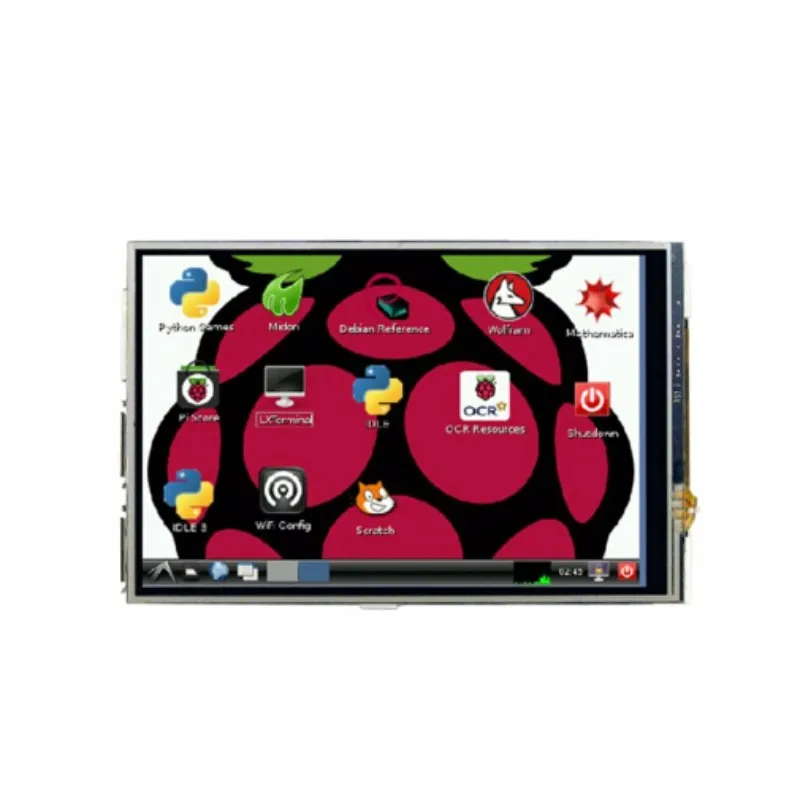 Raspberry Pi 3 5 дюймовый сенсорный экран TFT LCD Разрешение 480*320 для 4 Модель B RPI 4B 3B +