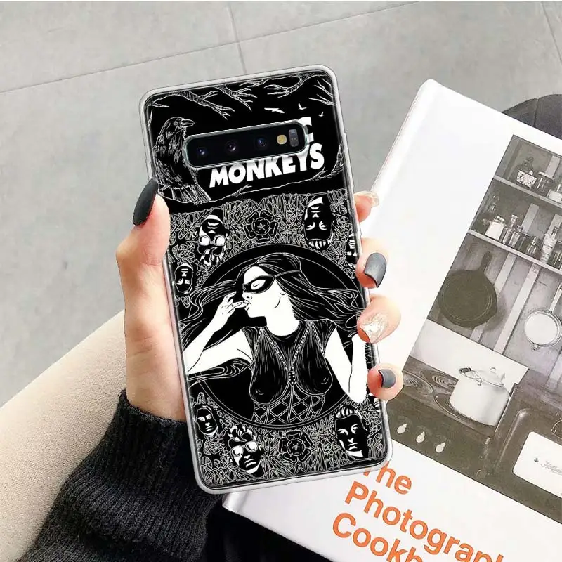 ARCTIC MONKEYS Rock Roll Phone Case For Samsung Galaxy S20 FE S10 Lite S21 Ultra S10E S9 S8 Plus J4 J6 J8 + Soft Coque Cover | Мобильные