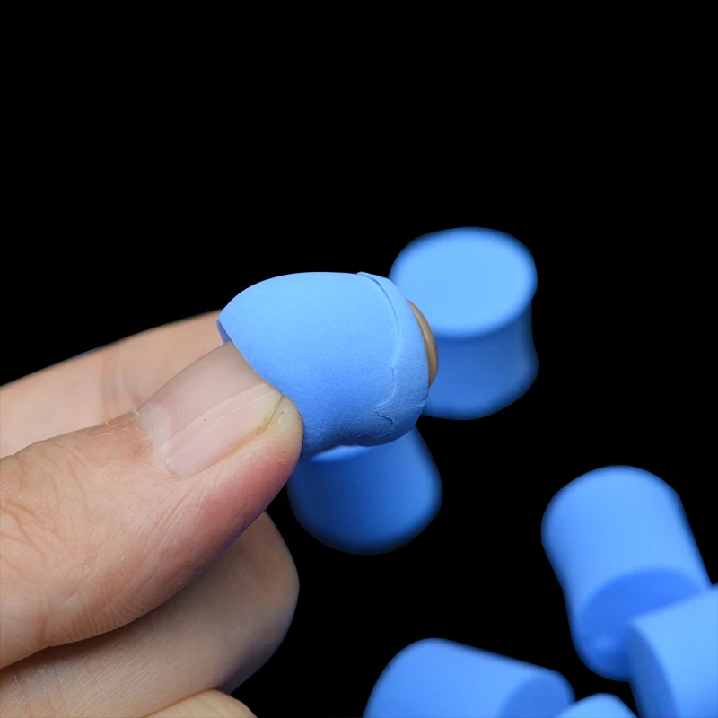 10pcs Test Tube Plug Ant Farm Accessories Blue Sponge Pet Anthill Water Feeder Block nano sponge for ant water feeder | Дом и сад