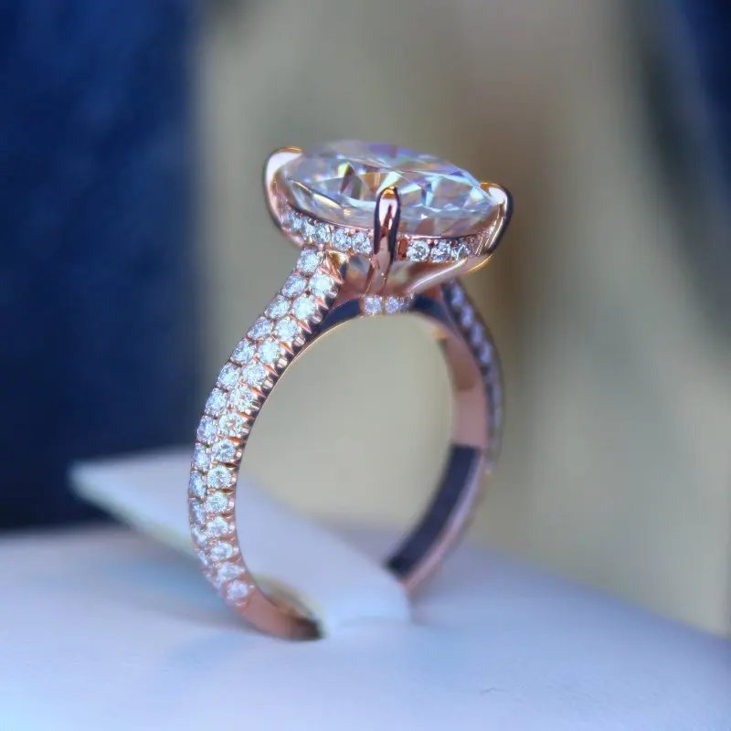 

Classic Engagement Ring For Women Valentine Present Fashion CZ Crystal Ring Cubic Zirconia Promise Jewelry