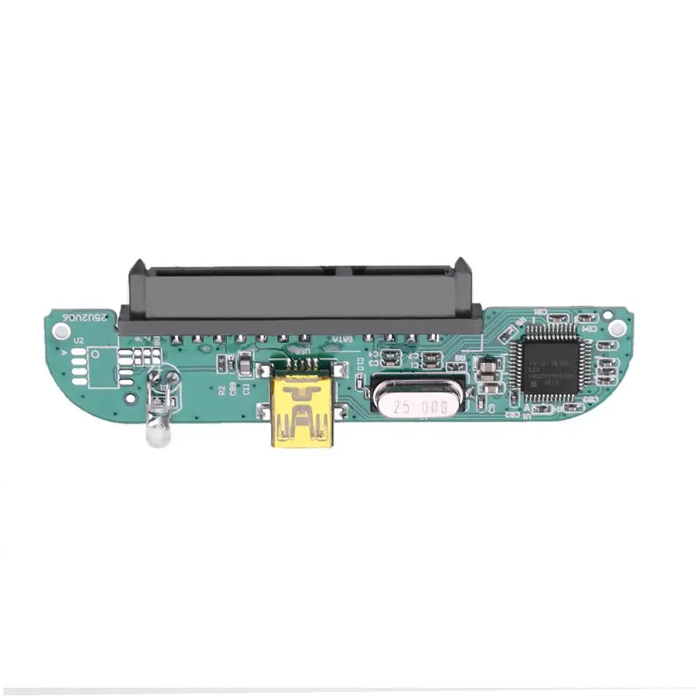 Hard Disk Adapter 2.5'' USB 2.0 tO SATA 7 + 15 Pin Converter for 2.5&quot Drive SSD Compatible with Laptop Desktop PC Computer |