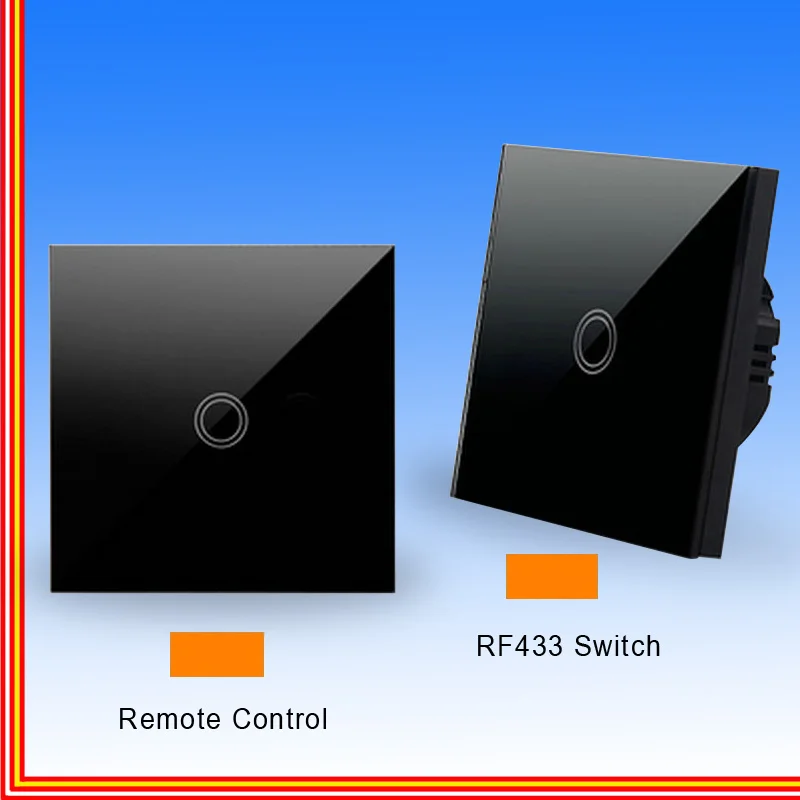 Беспроводной Выключатель Света стикер стандарт ЕС умный настенный выключатель