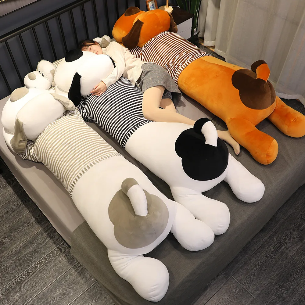 

130cm Lovely Dog Plush Toy Stuffed Animal Doll Cartoon Puppy Soft Pillow Kids Christmas Gift