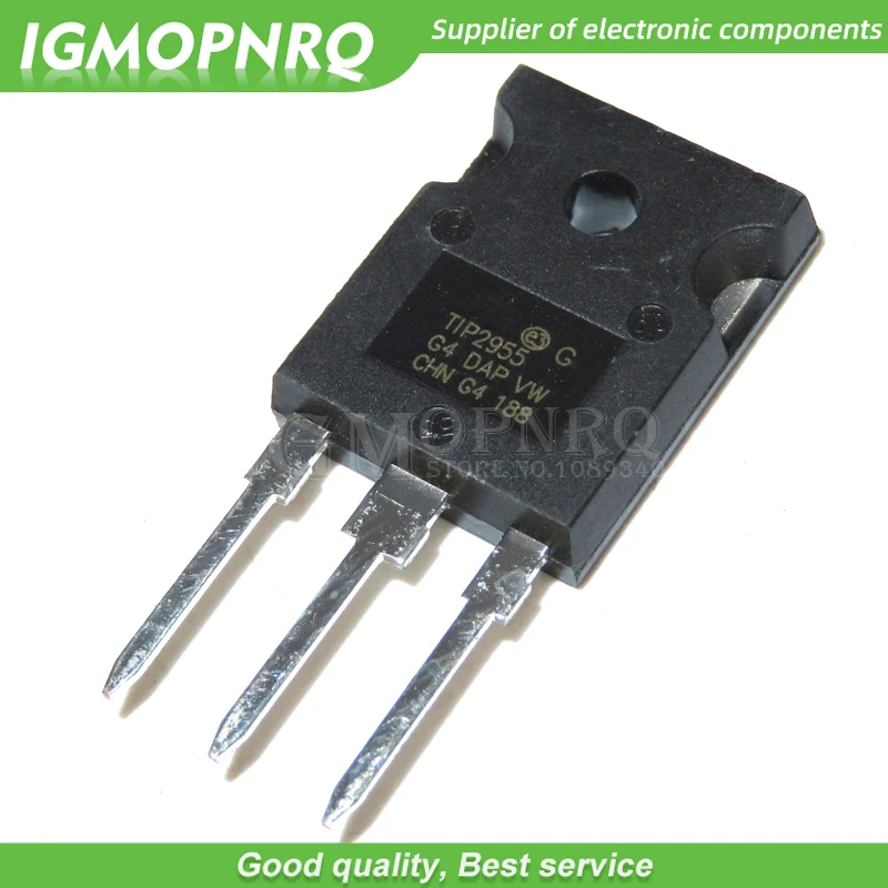 

10 шт., транзисторы TIP2955 TO-247 Darlington, NPN Darlington, новый оригинальный