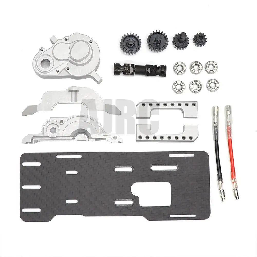 

1/10 RC TRX-4 Accessories Front Motor Gearbox Kit for 1:10 Trax TRX4 RC Car Parts Model Defender Bronco K5 G500 TRX-6 Upgrade