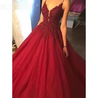 myy ble 2021 a line long burgundy evening dresses party elegant sexy deep v neck vestidos de festa prom gowns for women