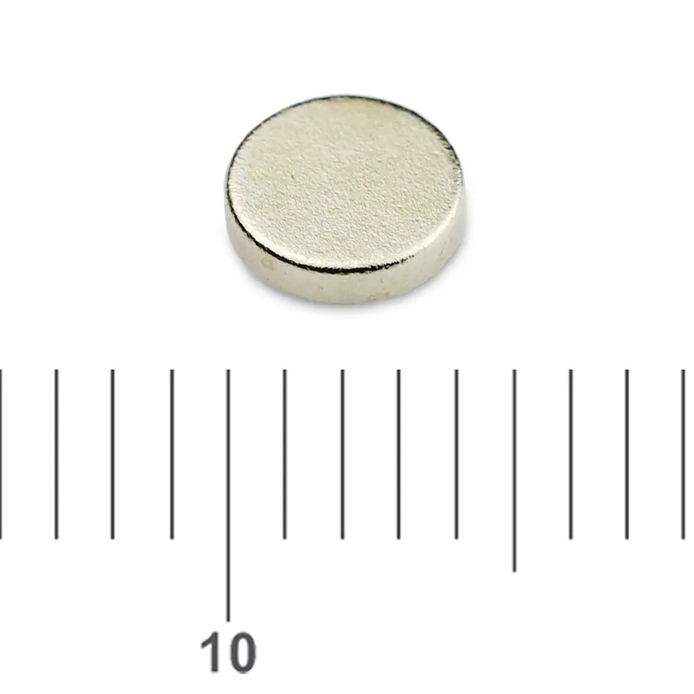 OMO Magnetics 50 шт Сильные круглые Редкоземельные неодимовые магниты 4 мм x 1 класс N50|magnet