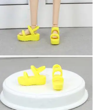 Оригинальная обувь для кукол принцессы 1/6 модная женская повседневная на высоком