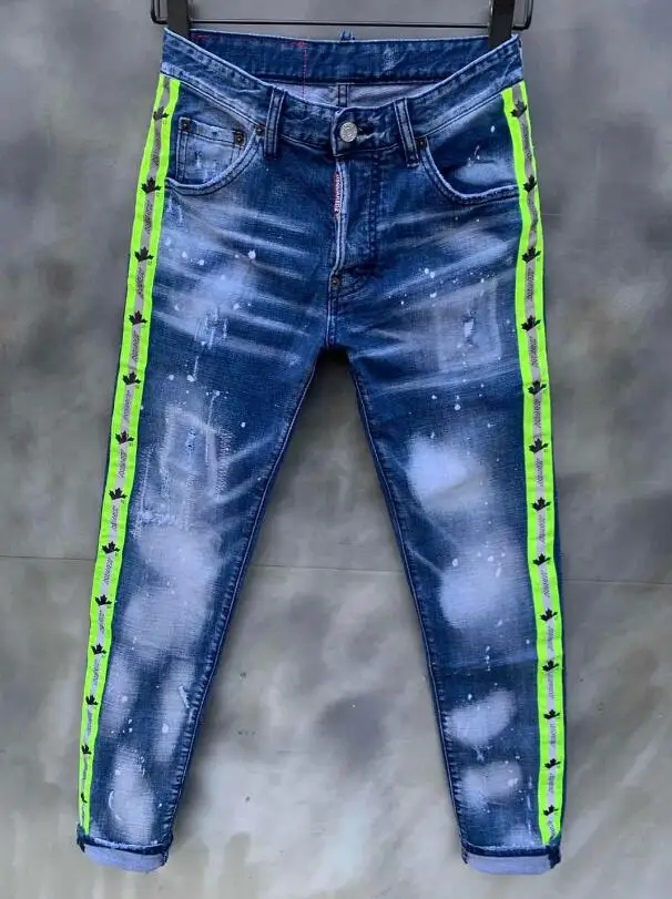

2021 Hot classic,Authentic DSQUARED2,Retro,Italian brand ,Women/Men Jeans,locomotive,Jogging jeans,DSQ017