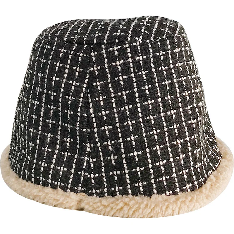 

Winter Bucket Hat Panama Women Men Hip hop Caps Fisherman Hat Cashmere Sun Hats Casual Men Fashion Caps Panama Men