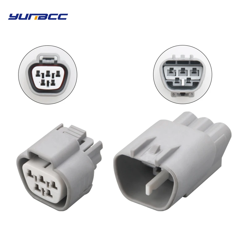 

5 Sets 5Pin EVO Wiper Motor Socket Automotive Connector TS Waterproof Series Electric For Car 6189-0504 6188-0327