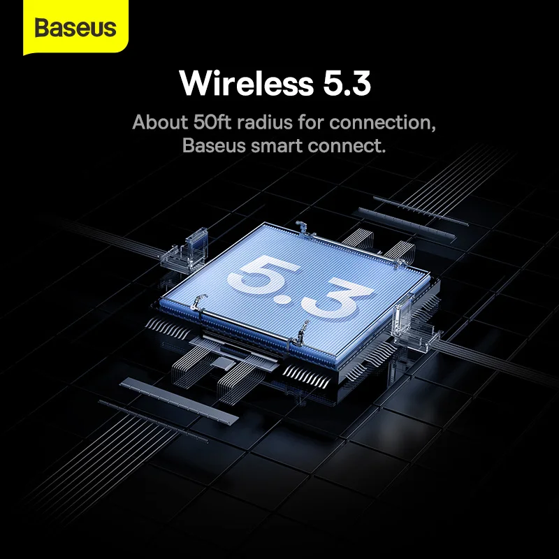 baseus bowie e9 wireless earphone bluetooth 5 3 with 4 mics enc true wireless headphone noise canceling gaming sport hifi earbud free global shipping