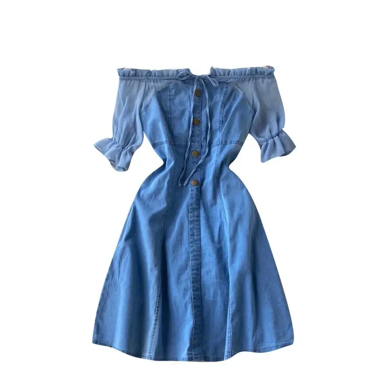 Очень сказочное платье для женщин 2020 новое сладкие деревянные уши Воротник без