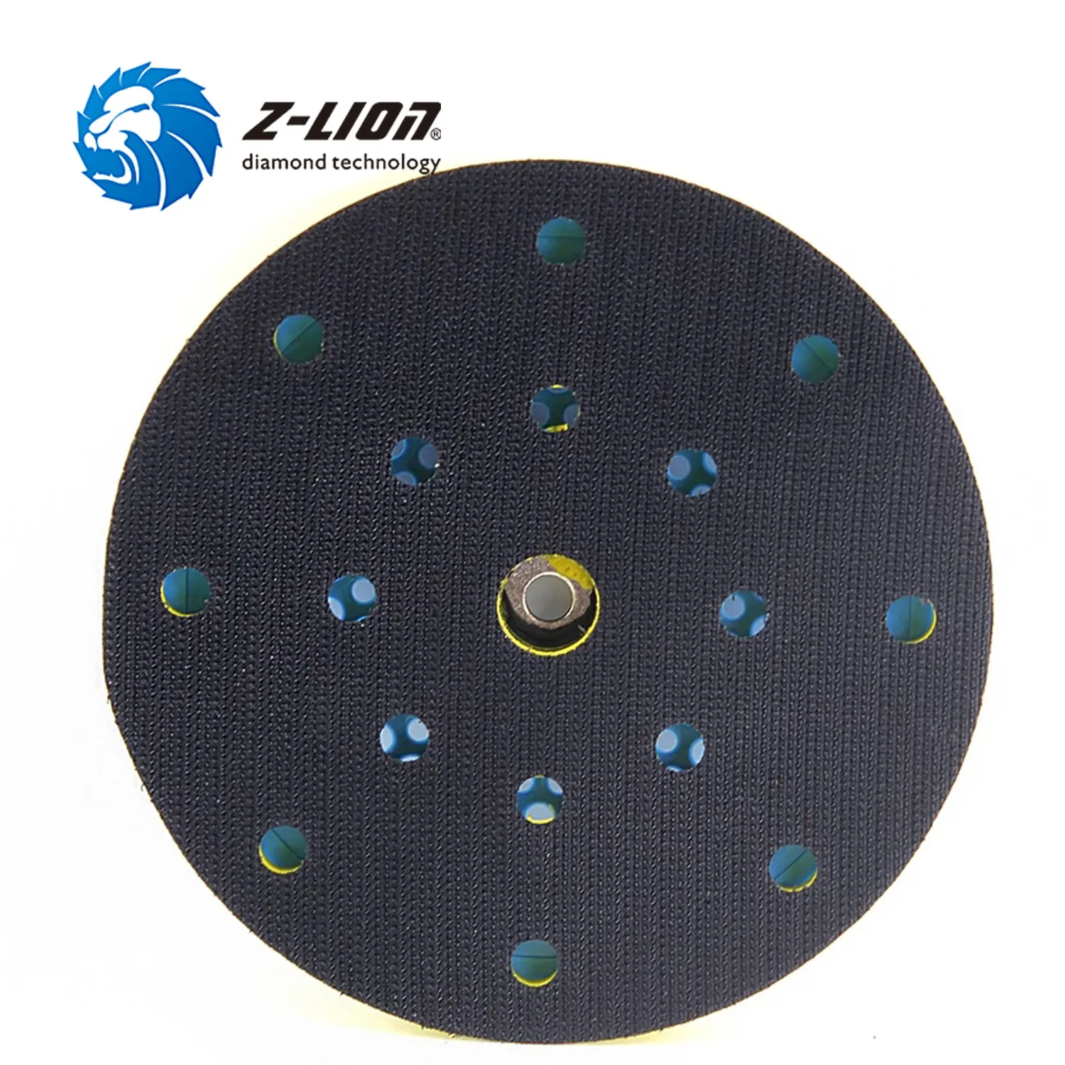 Z-LION 1PC 6&quot Disc Backup Pad With Removable 5/16&quot*24 Thread Random Orbit Sanding Backer Plate For Woodworking Polishing |
