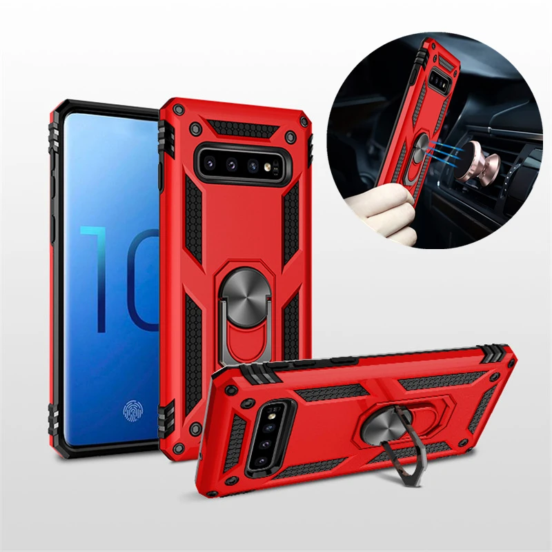 Чехол для Samsung Galxy Note 8 9 10 противоударный армированный Прочный чехол Galaxy S7 S8 S9 S10 Plus