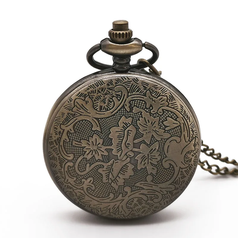 Стимпанк красивые кварцевые карманные часы принцессы Детские винтажные