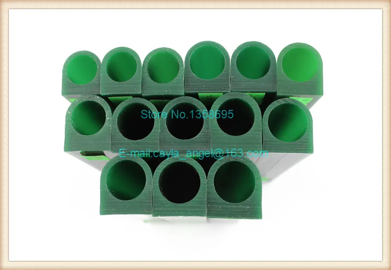 14 Pieces Ferris Carving Wax, Wax Ring Molds Tubes,Green Color Wax Patterns Ring,Polishing Engraving Accessories,jewellers tool